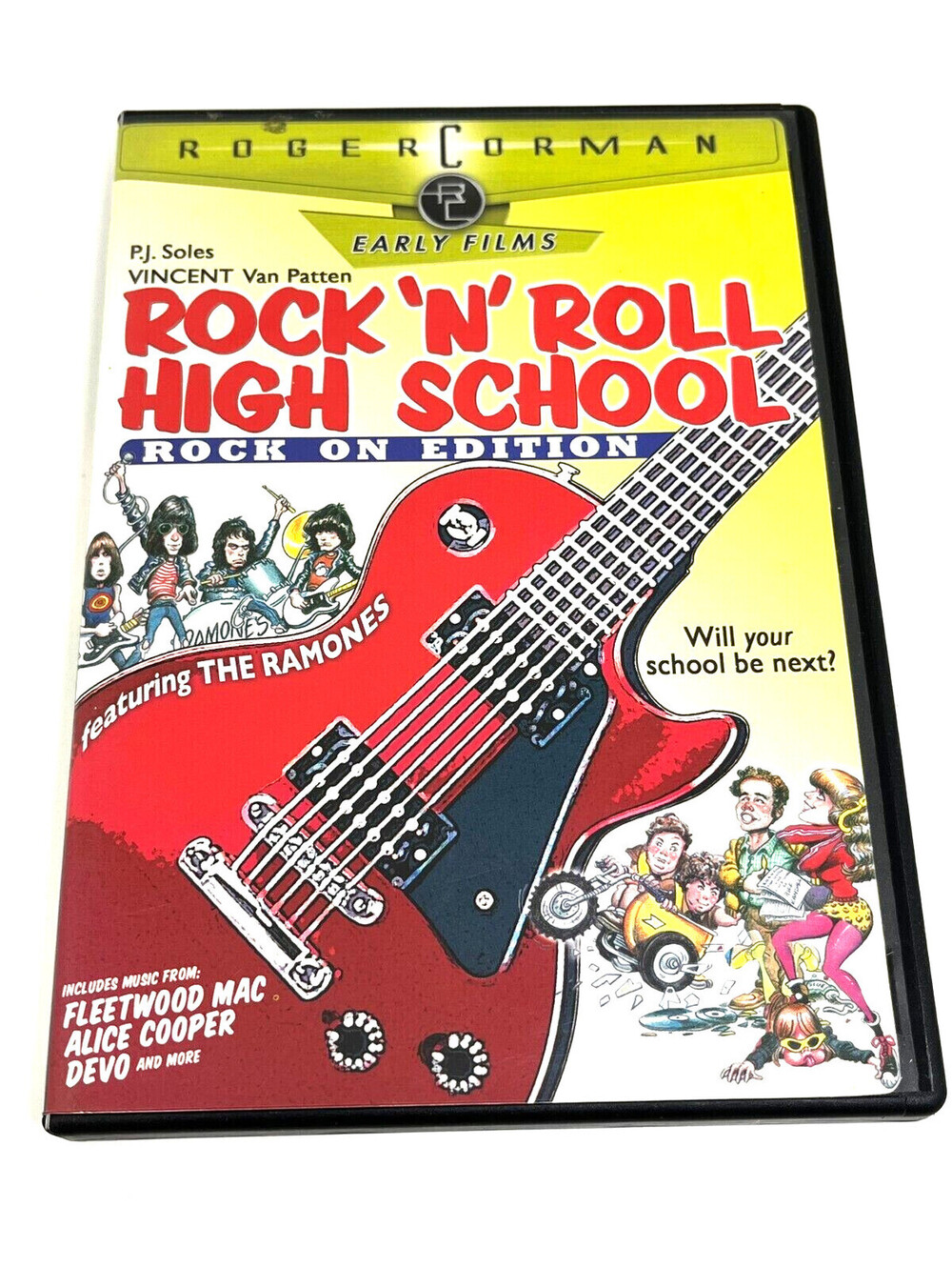 Rock N Roll High School Rock On Edition (DVD 1979) Ramones Roger Corman Canadian